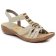 sandales beige mode femme printemps été vue 1