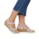 nu-pieds compensés blanc multi mode femme printemps été vue 8