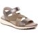 sandales compensées beige métal mode femme printemps été 2024 vue 1