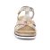 sandales compensées beige multi mode femme printemps été 2024 vue 6