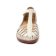 sandales compensées blanc creme mode femme printemps été 2024 vue 6