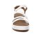 sandales compensées blanc mode femme printemps été 2024 vue 6