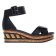 sandales compensées noir mode femme printemps été 2024 vue 2