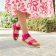 sandales compensées rose fuchia mode femme printemps été 2024 vue 8