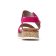 sandales compensées rose fuchia mode femme printemps été 2024 vue 7