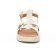 sandales compensées blanc crème mode femme printemps été 2024 vue 6