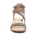 sandales taupe mode femme printemps été vue 6