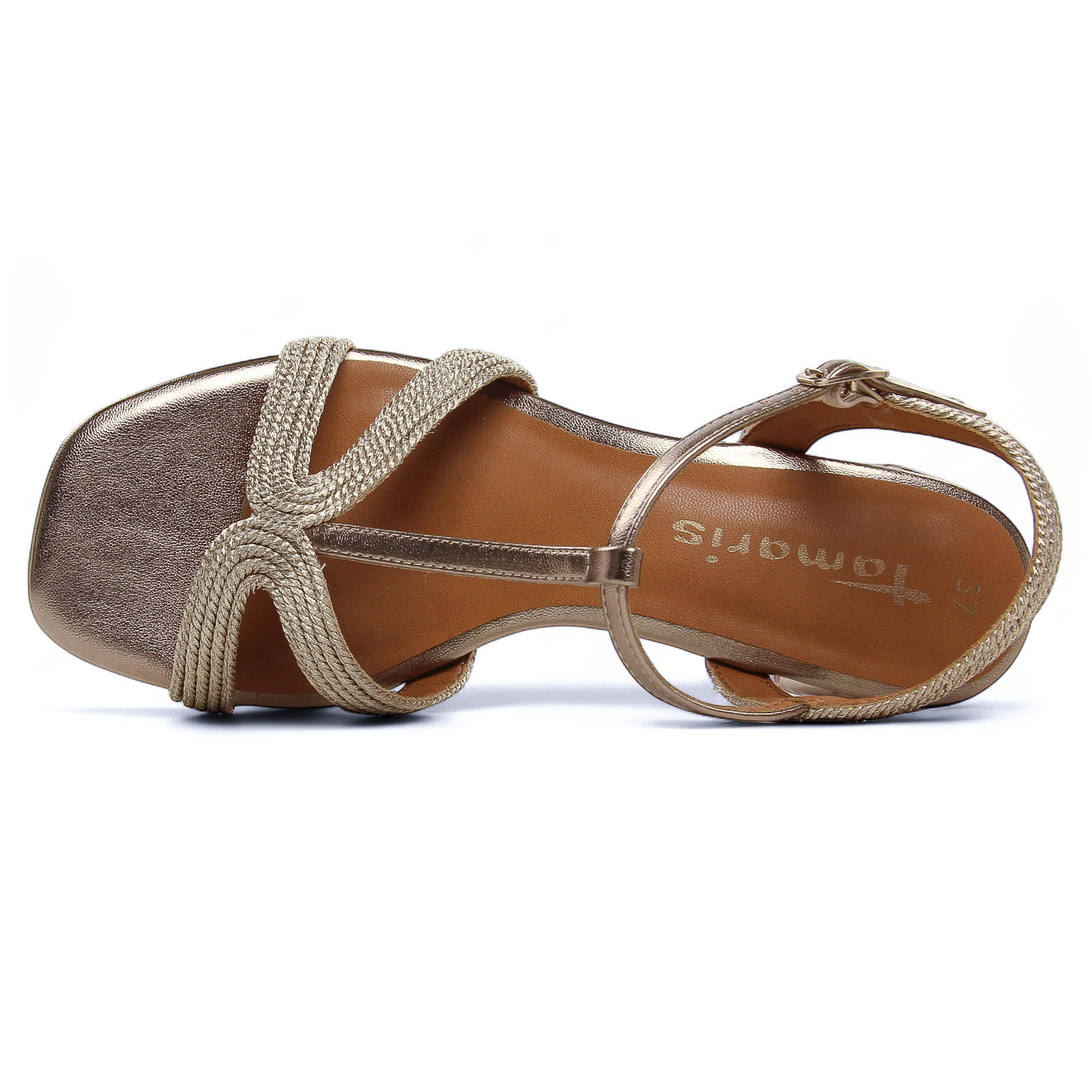 Sandales à Talon Tamaris Pour Femme - Modèle 1-28244-44 - Confort Optimal Avec Semelle Touch-IT Et Talon Bloc