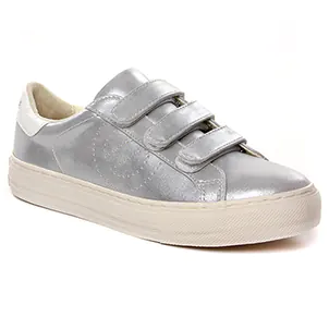 baskets-mode gris argent même style de chaussures en ligne pour femmes que les  No Name