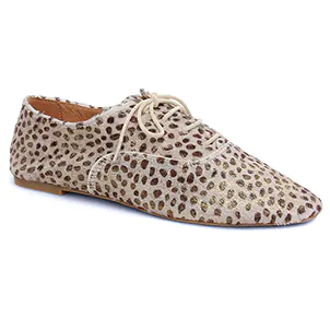 derbys beige taupe même style de chaussures en ligne pour femmes que les  Mamzelle