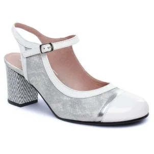 escarpins blanc platine même style de chaussures en ligne pour femmes que les  Dorking