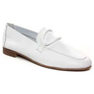 Chaussures femme été 2025 - mocassins Coco et Abricot blanc