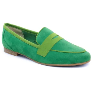 mocassins vert même style de chaussures en ligne pour femmes que les  Tamaris