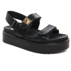 Steve Madden Bigmona Black : chaussures dans la même tendance femme (sandales-compensees noir) et disponibles à la vente en ligne 