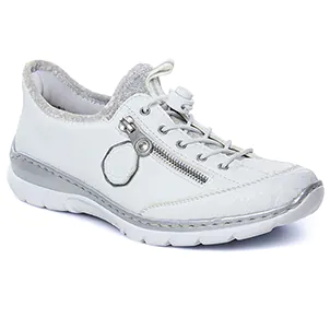 tennis blanc même style de chaussures en ligne pour femmes que les  Rieker