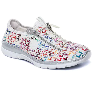 tennis multicolore même style de chaussures en ligne pour femmes que les  Rieker