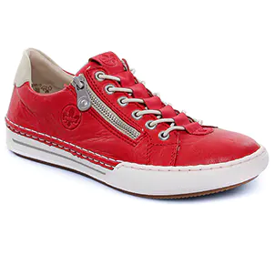 tennis rouge même style de chaussures en ligne pour femmes que les  Tamaris