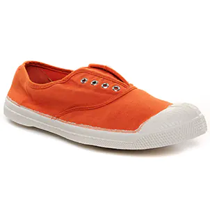 tennis-toile orange même style de chaussures en ligne pour femmes que les  Victoria