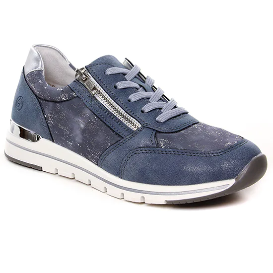 Tennis Et Baskets Mode Remonte R6700-13 Lightblue, vue principale de la chaussure femme