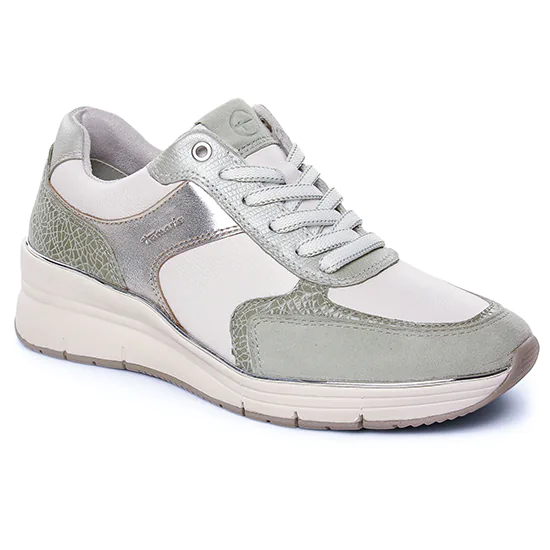 Tennis Et Baskets Mode Tamaris 23764 Sage Comb, vue principale de la chaussure femme