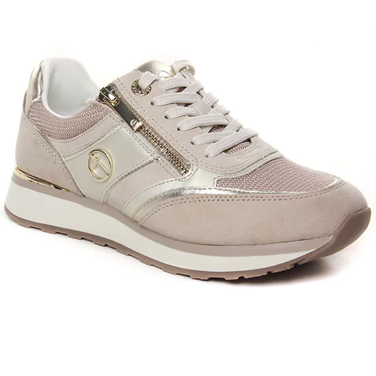 Tennis Et Baskets Mode Tamaris 23726 Ivory Glam, vue principale de la chaussure femme