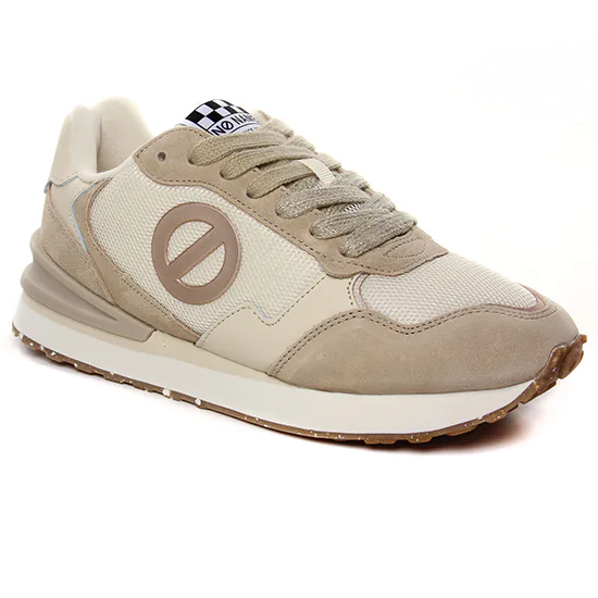 Tennis Et Baskets Mode No Name Tova Runner W Beige, vue principale de la chaussure femme