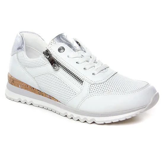 Tennis Et Baskets Mode Marco Tozzi 23782 White Comb, vue principale de la chaussure femme