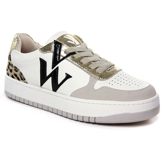 Tennis Et Baskets Mode Vanessa Wu Esmee Bk2609 Taupe, vue principale de la chaussure femme