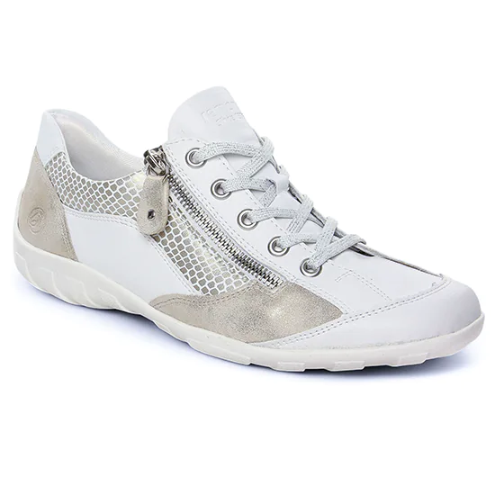 Tennis Et Baskets Mode Remonte R3410-81 Weiss, vue principale de la chaussure femme