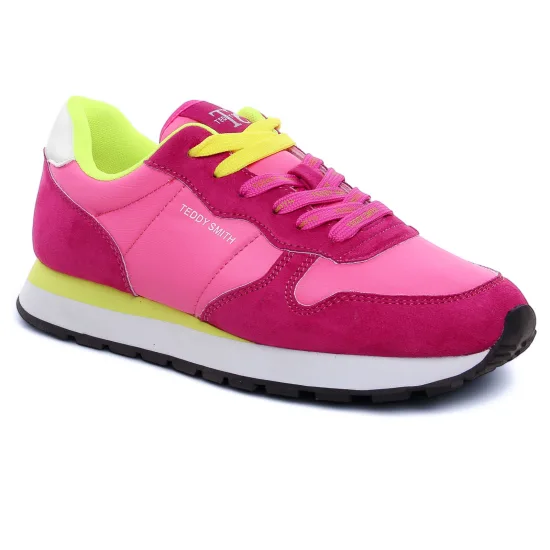 Tennis Et Baskets Mode Teddy Smith 120161 Fuxia, vue principale de la chaussure femme