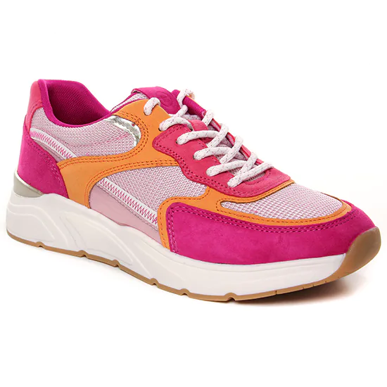 Tennis Et Baskets Mode Tamaris 23745 Fuxia Comb, vue principale de la chaussure femme