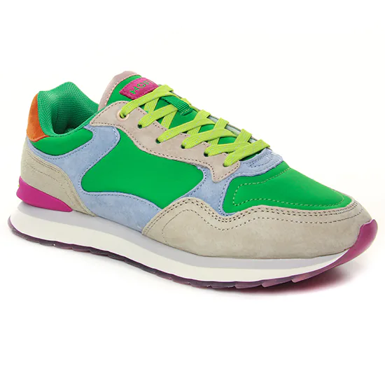 Tennis Et Baskets Mode Hoff Gold Coast Vert Multi, vue principale de la chaussure femme