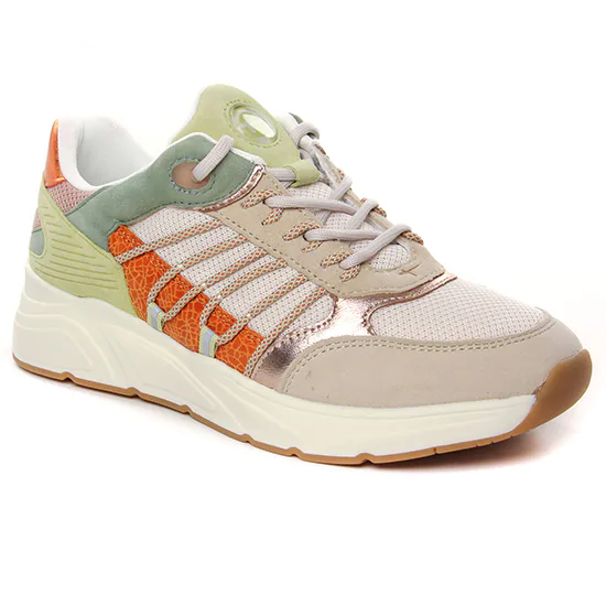 Tennis Et Baskets Mode Tamaris 23762 Orange Comb, vue principale de la chaussure femme