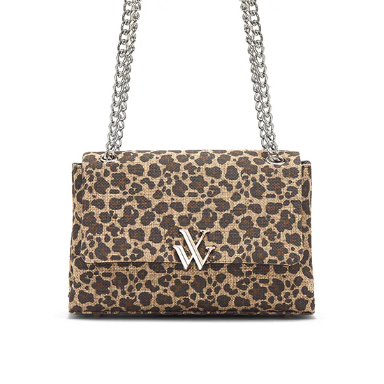 Sacs Vanessa Wu Naomi Leopard, vue principale de la chaussure femme