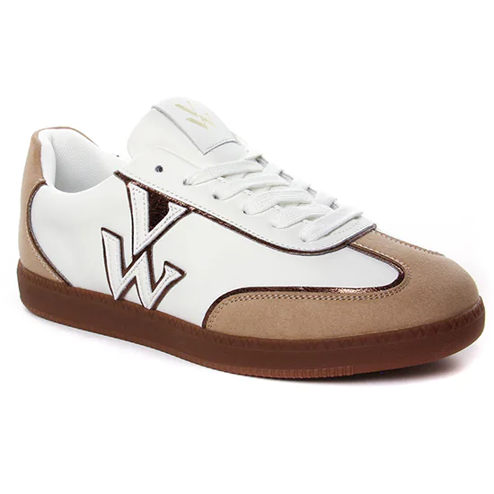 Tennis Et Baskets Mode Vanessa Wu Charlize Bk2783 Beige, vue principale de la chaussure femme