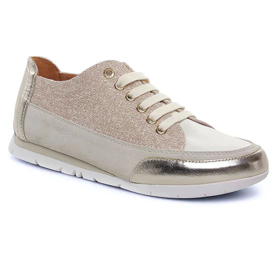 Tennis Emilie Karston Camina Creme, vue principale de la chaussure femme