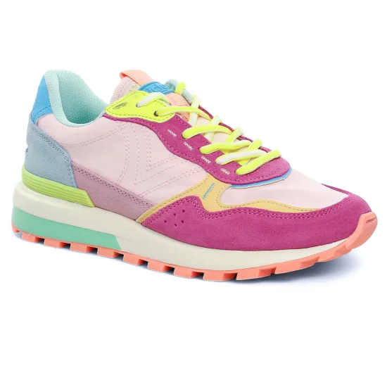 Tennis Et Baskets Mode Victoria 1156110 Rafia Rosa, vue principale de la chaussure femme