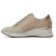 baskets compensees beige doré mode femme printemps été 2025 vue 3