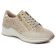 baskets compensees beige doré mode femme printemps été 2025 vue 1