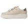 baskets mode beige or mode femme printemps été 2025 vue 3