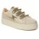 baskets mode beige or mode femme printemps été 2025 vue 1