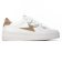 baskets mode blanc beige mode femme printemps été 2025 vue 2