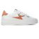 baskets mode blanc orange mode femme printemps été 2025 vue 2