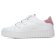 baskets mode blanc vieux rose mode femme printemps été 2025 vue 3