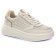 baskets plateforme blanc beige mode femme printemps été 2025 vue 1