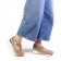 baskets plateforme marron mode femme printemps été 2025 vue 8