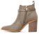 bottines santiag taupe mode femme printemps été 2025 vue 3