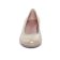 escarpins trotteur beige irisé mode femme printemps été 2025 vue 6