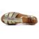 espadrilles gris argenté mode femme printemps été 2025 vue 4