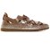 espadrilles marron bronze mode femme printemps été 2025 vue 2